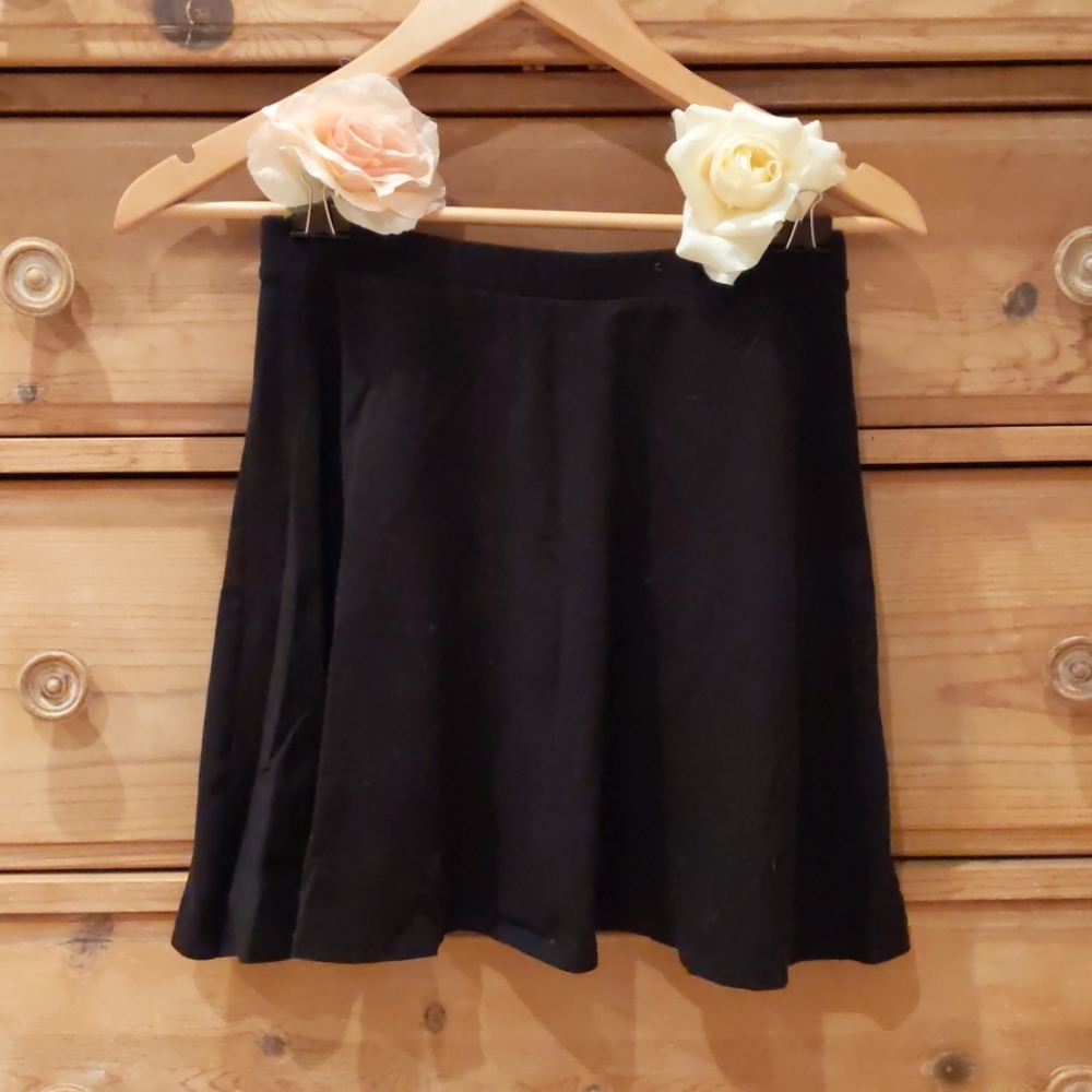 No Boundaries Black Skater Skirt Size S